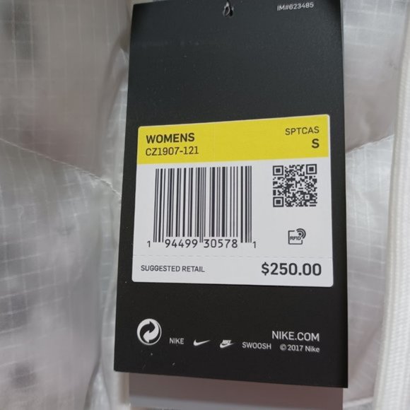 Nike Women's Marble EcoDown Puffer Coat Jacket Small - Picture 6 of 6